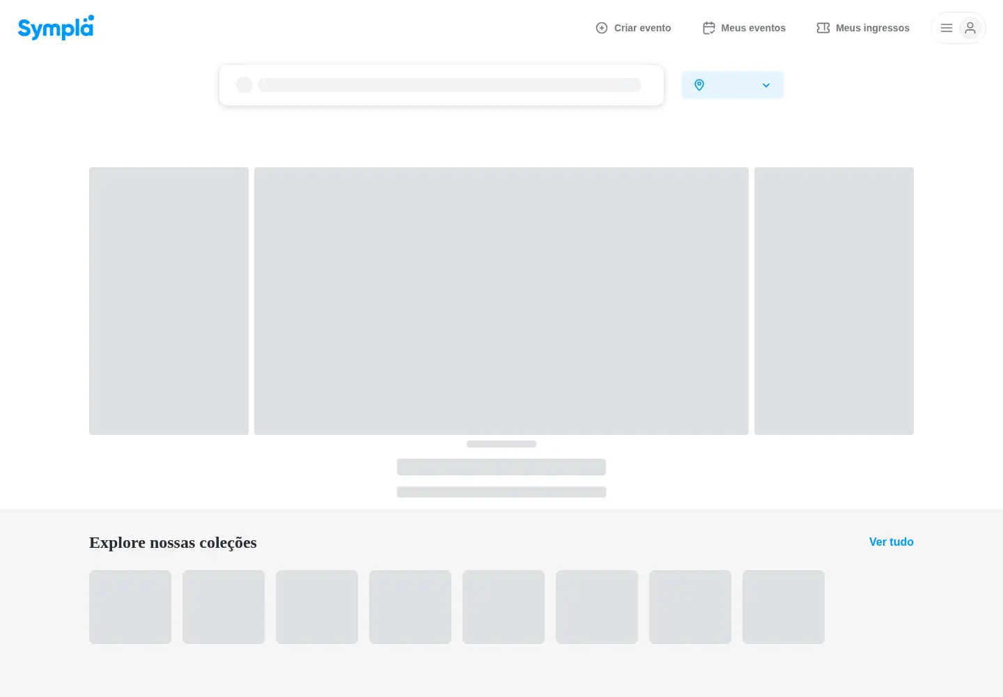 Screenshot of sympla.com.br