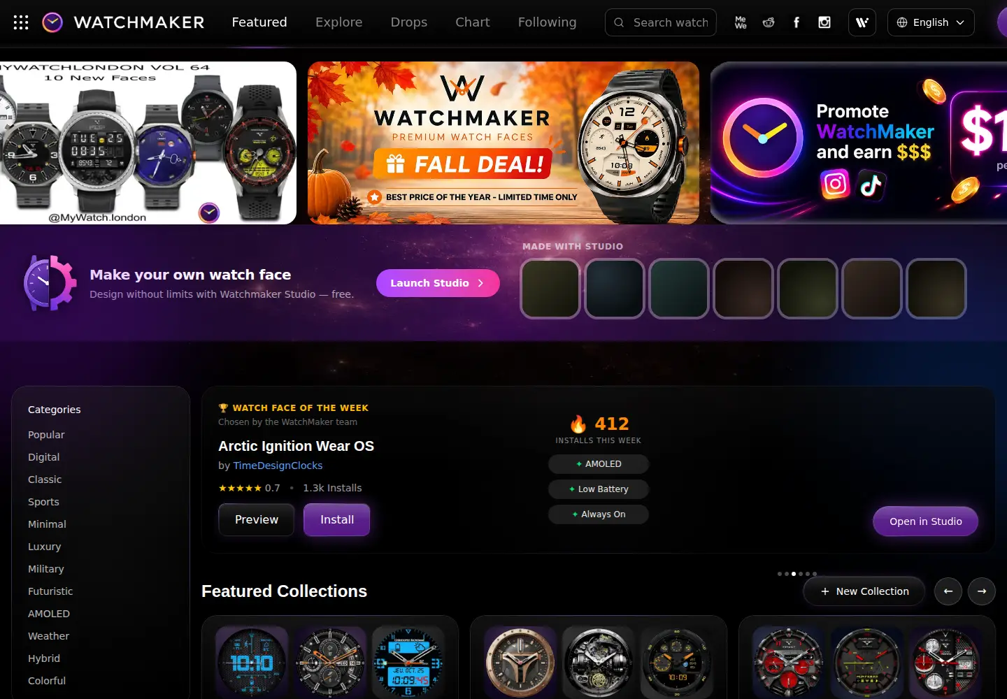 Screenshot of getwatchmaker.com