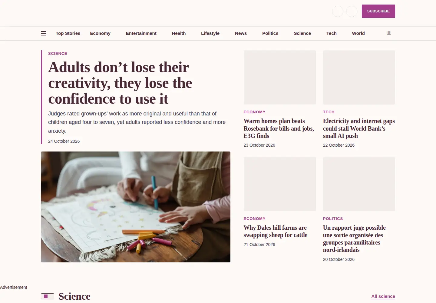 Screenshot of sterlingtimes.co.uk