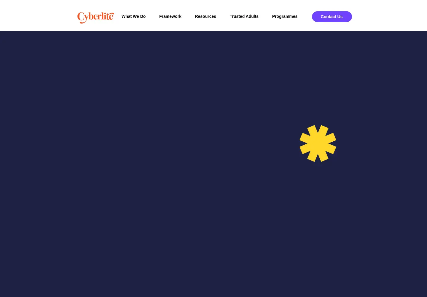 Captured homepage of cyberlite.org in the current scan