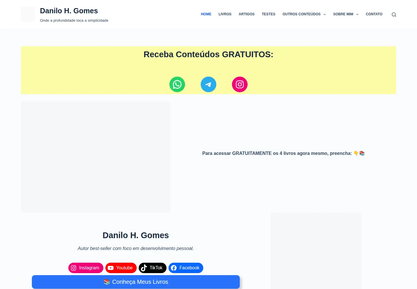 Screenshot of danilohgomes.com