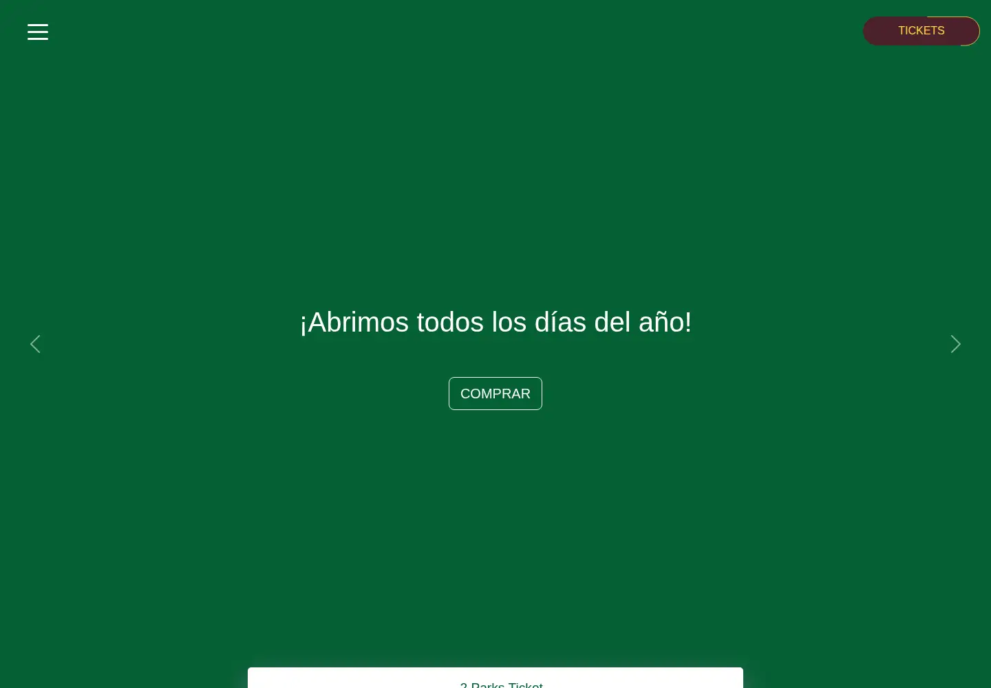 Screenshot of palmitospark.es