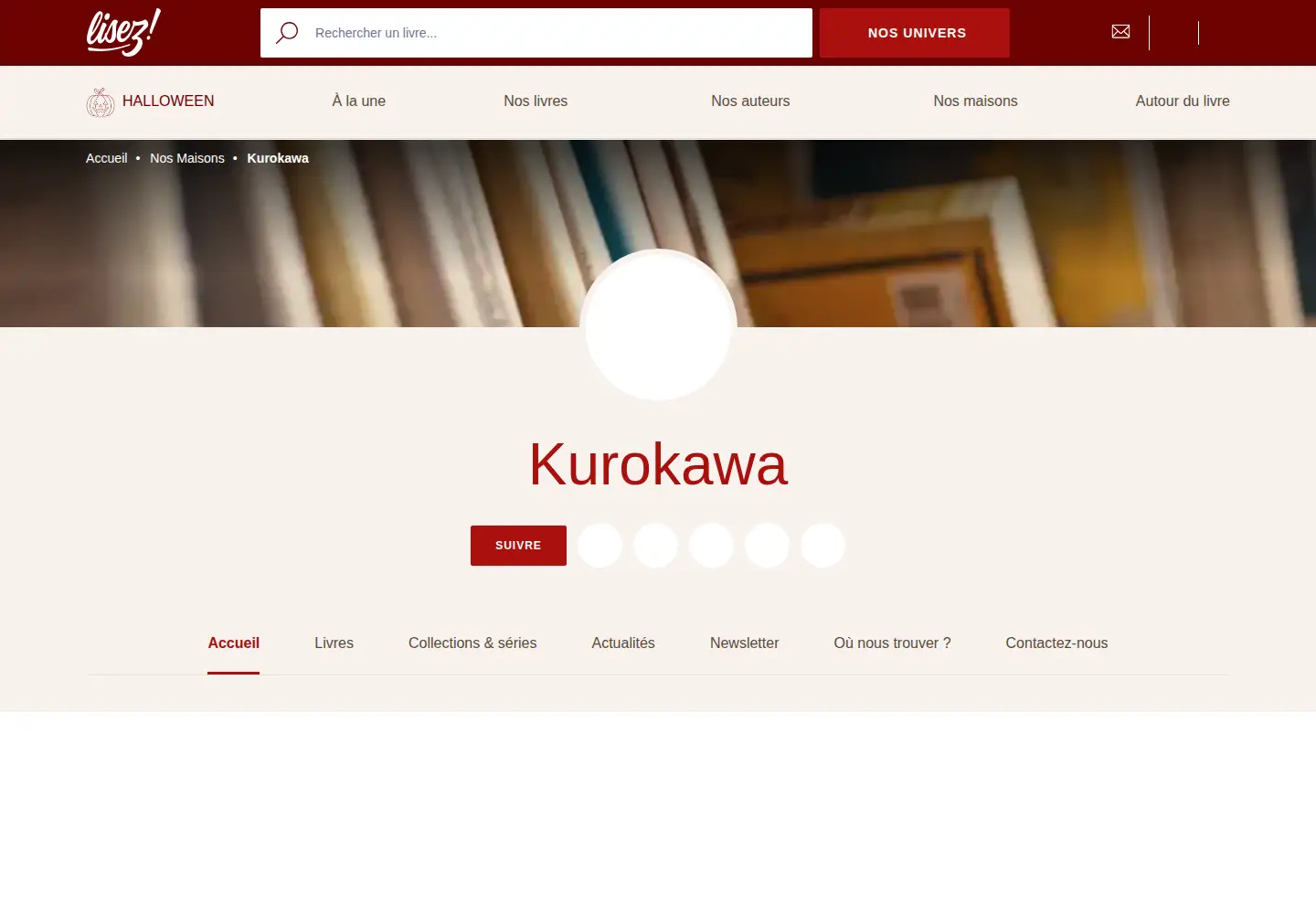 Screenshot of kurokawa.fr