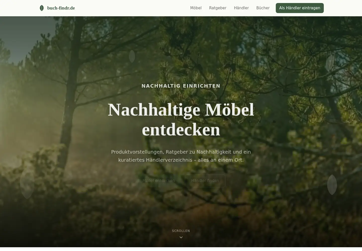 Screenshot of buch-findr.de