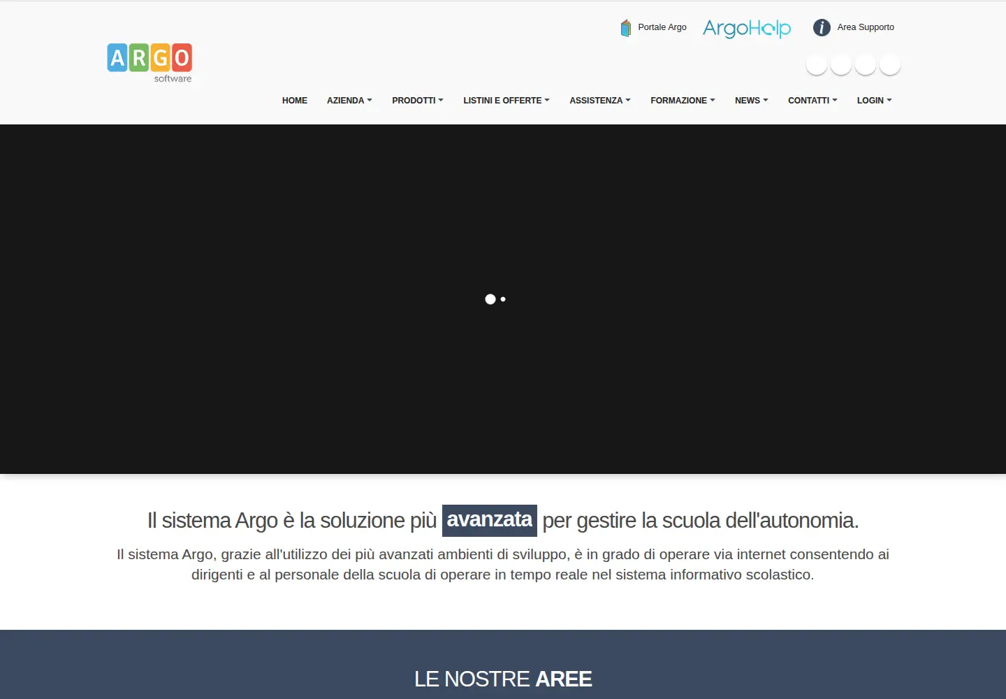 Screenshot of argosoft.it