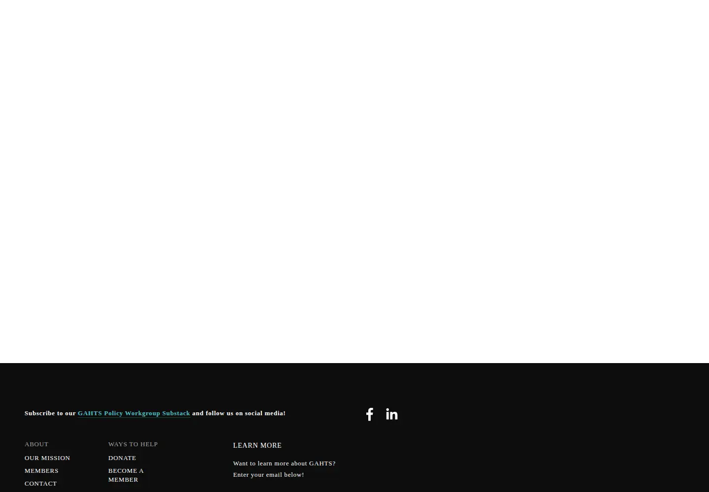 Screenshot of gahts.com
