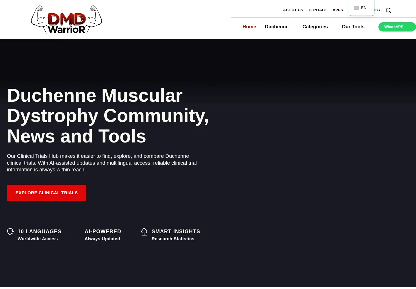 Screenshot of dmdwarrior.com