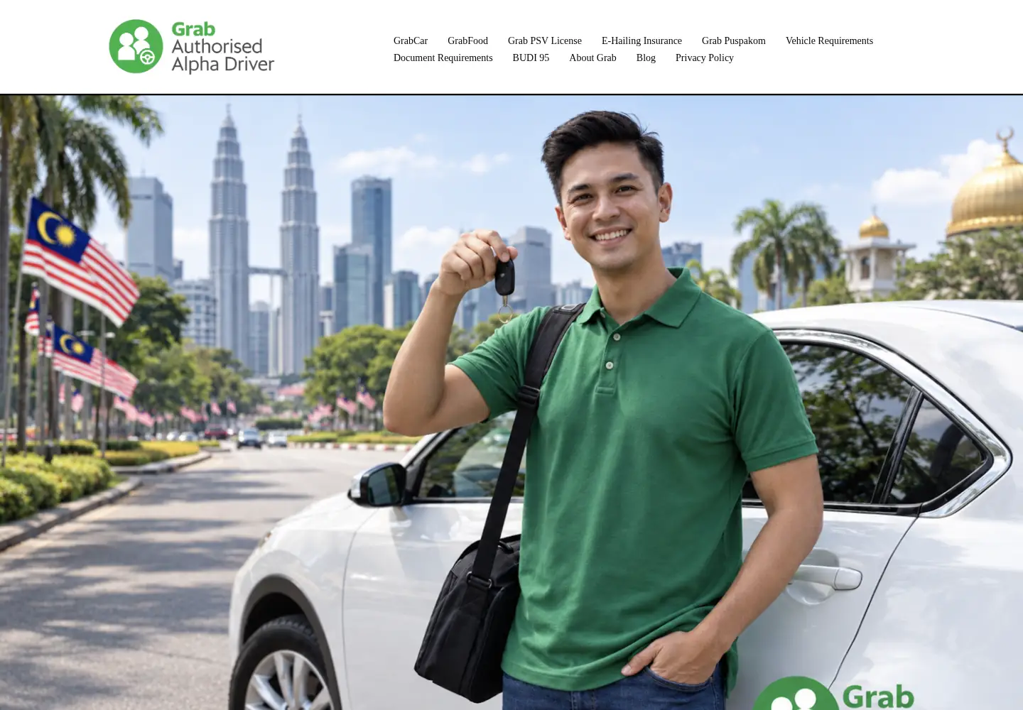 Screenshot of grabdrivermy.com