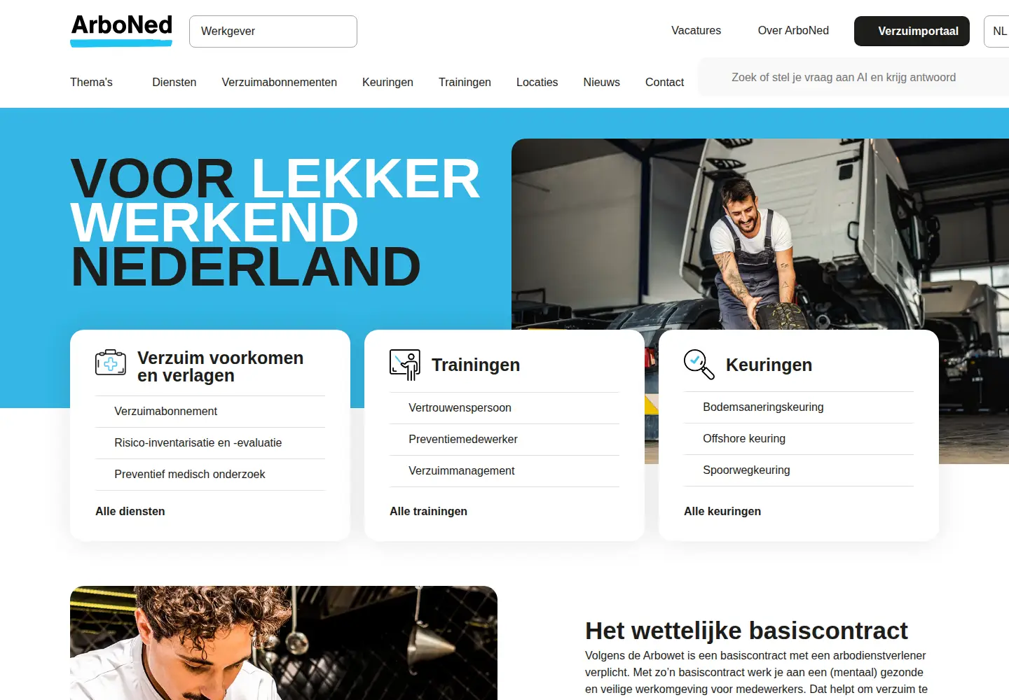 Screenshot of arboned.nl