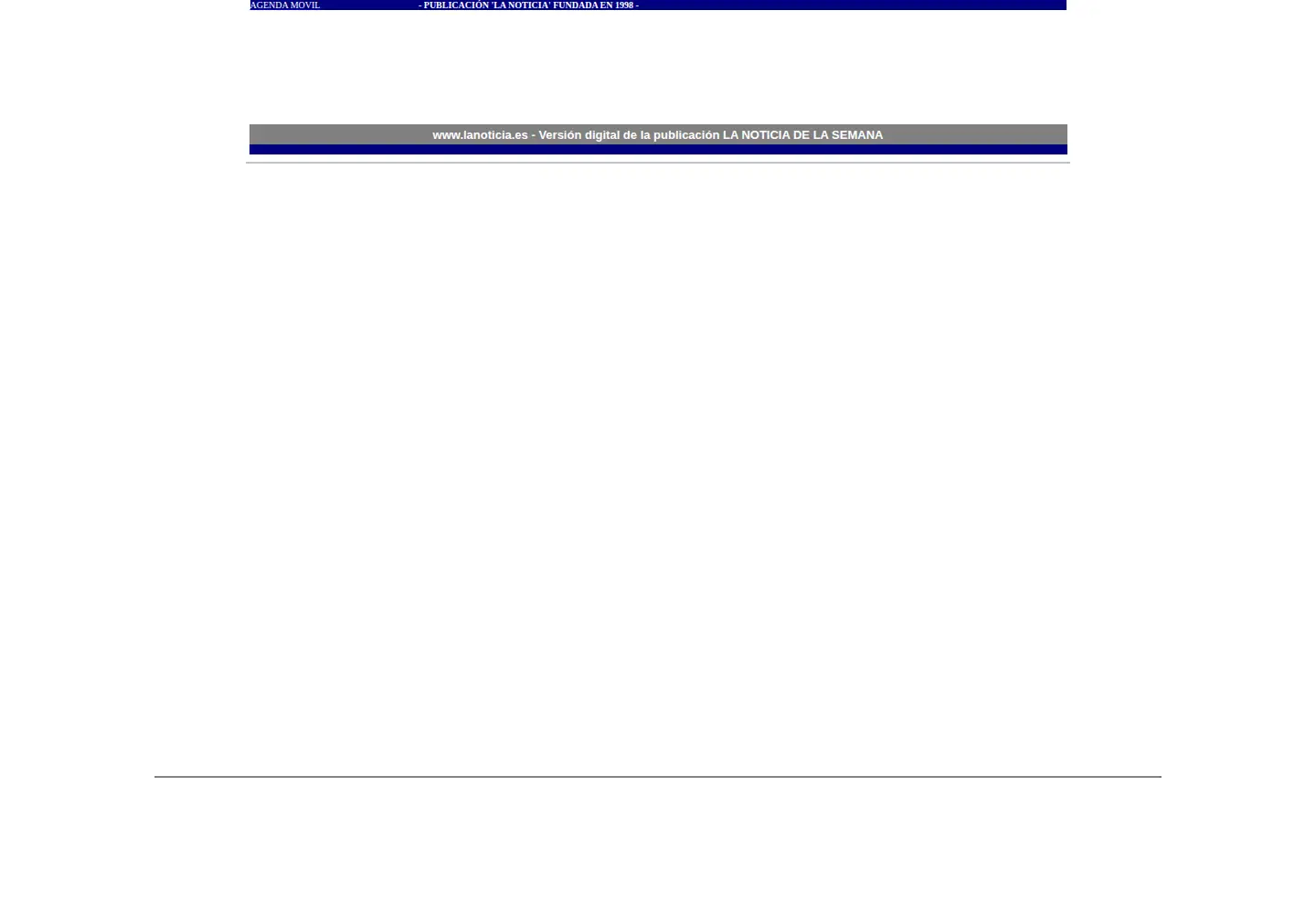 Screenshot of lanoticia.es
