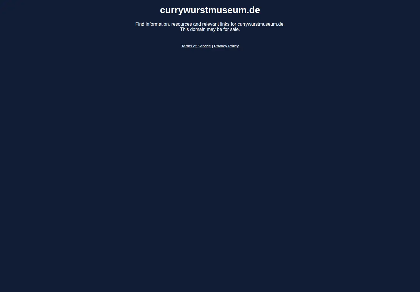 Screenshot of currywurstmuseum.de