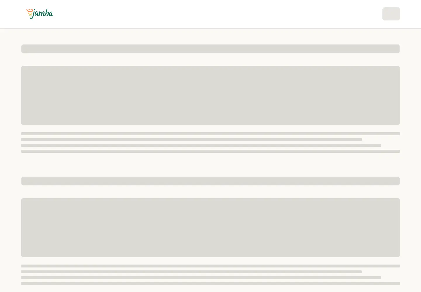 Screenshot of jamba.com