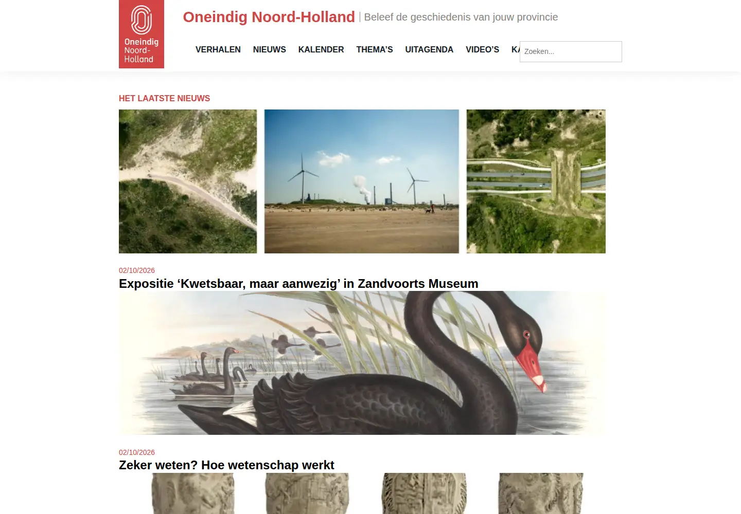 Screenshot of onh.nl