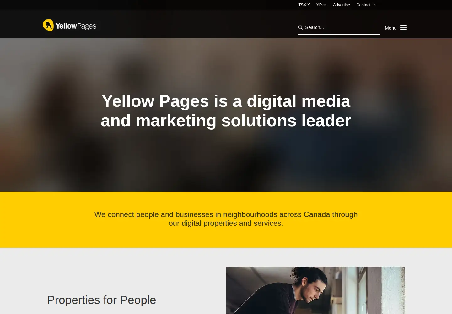 Screenshot of ypg.com