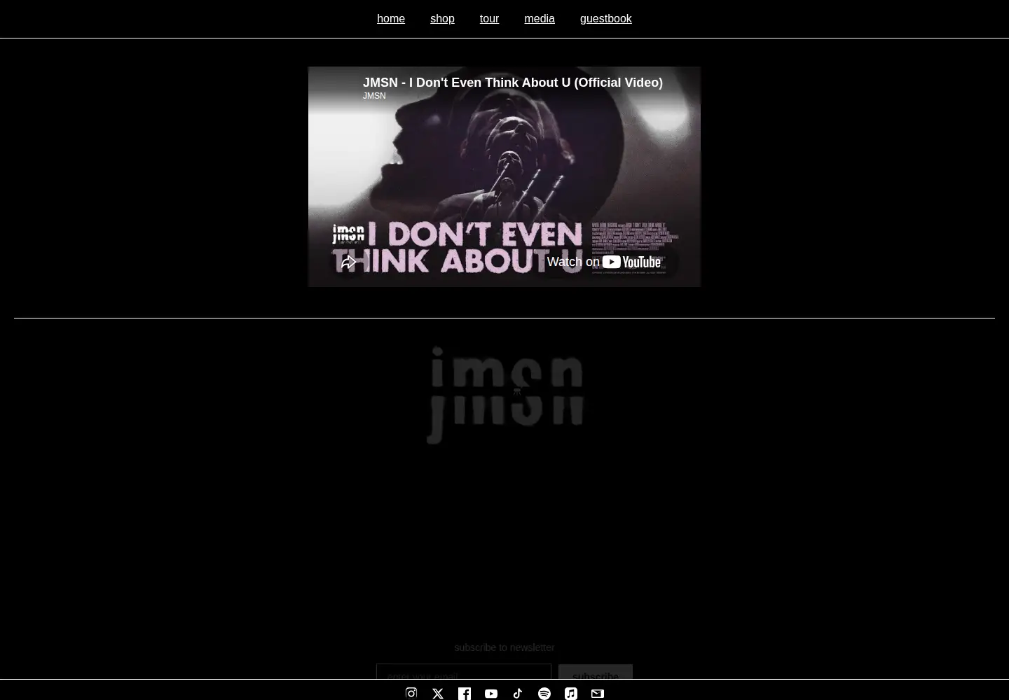 Screenshot of iamjmsn.com