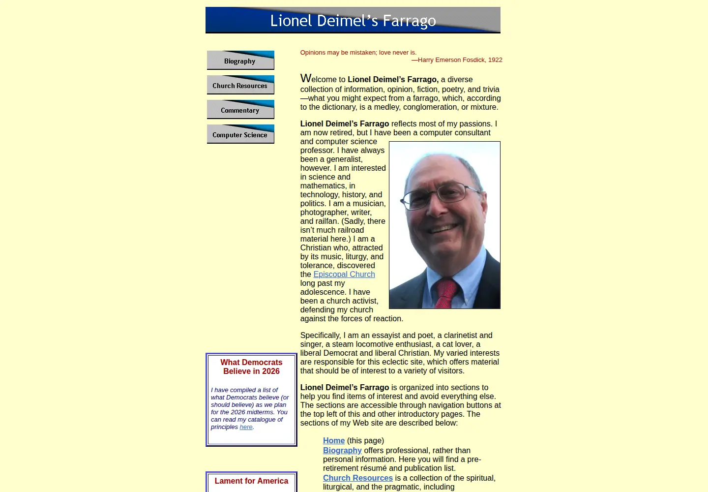 Screenshot of deimel.org