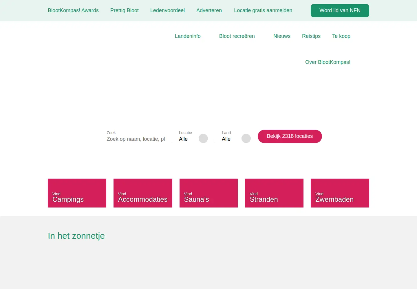 Screenshot of blootkompas.nl