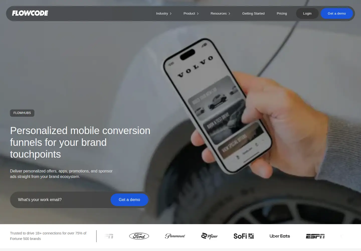 Screenshot of flow.page
