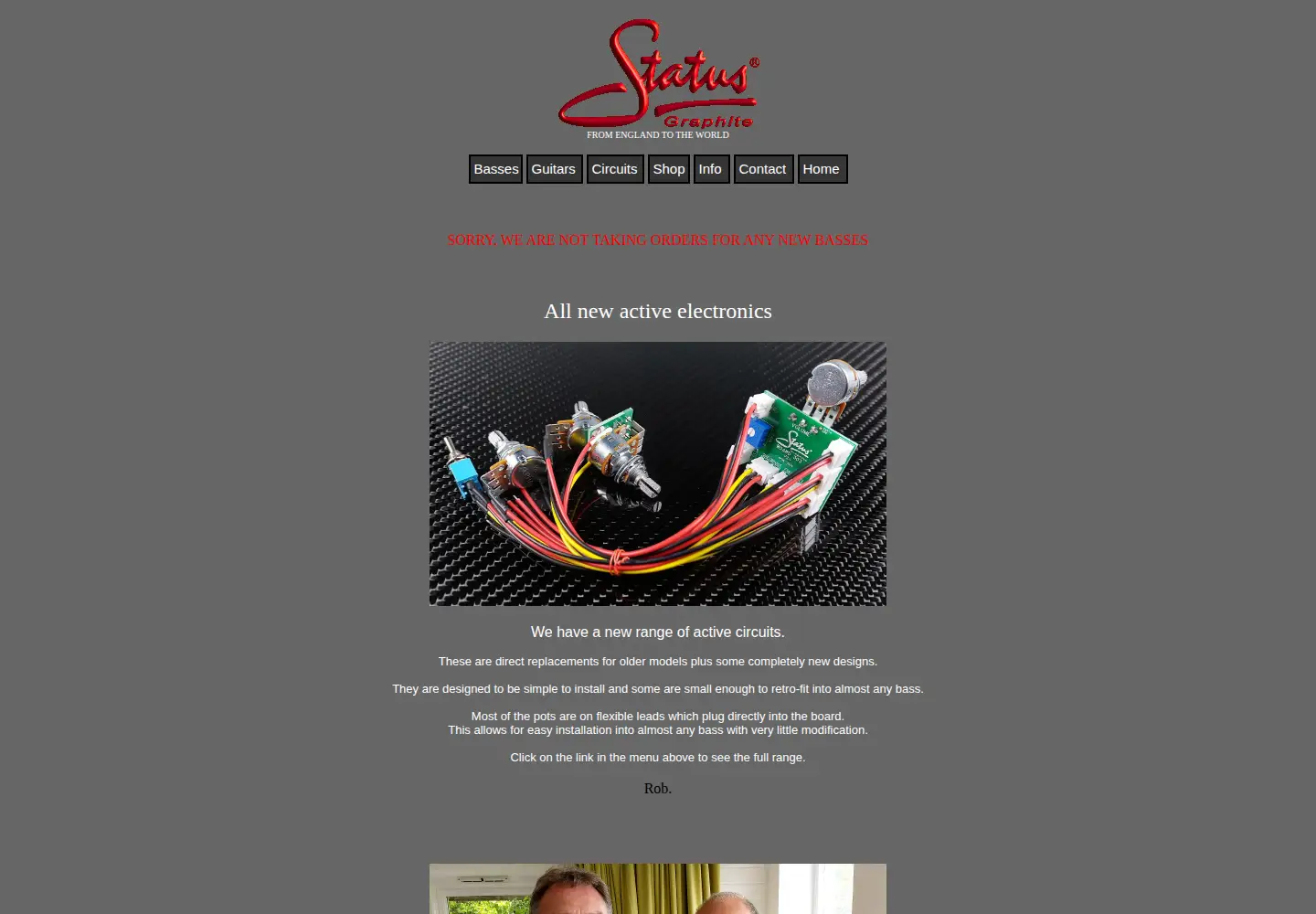 Screenshot of status-graphite.com