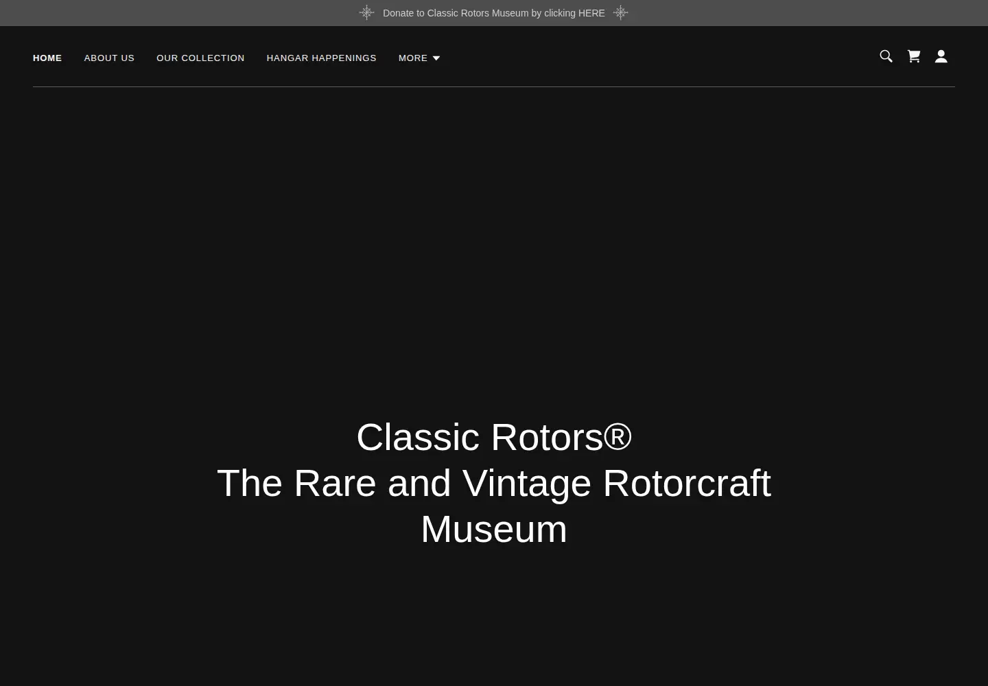 Captured homepage of rotors.org in the current scan