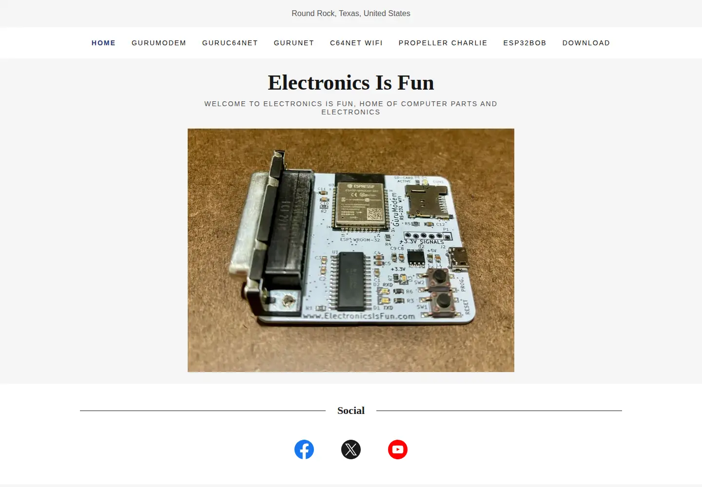 Screenshot of electronicsisfun.com