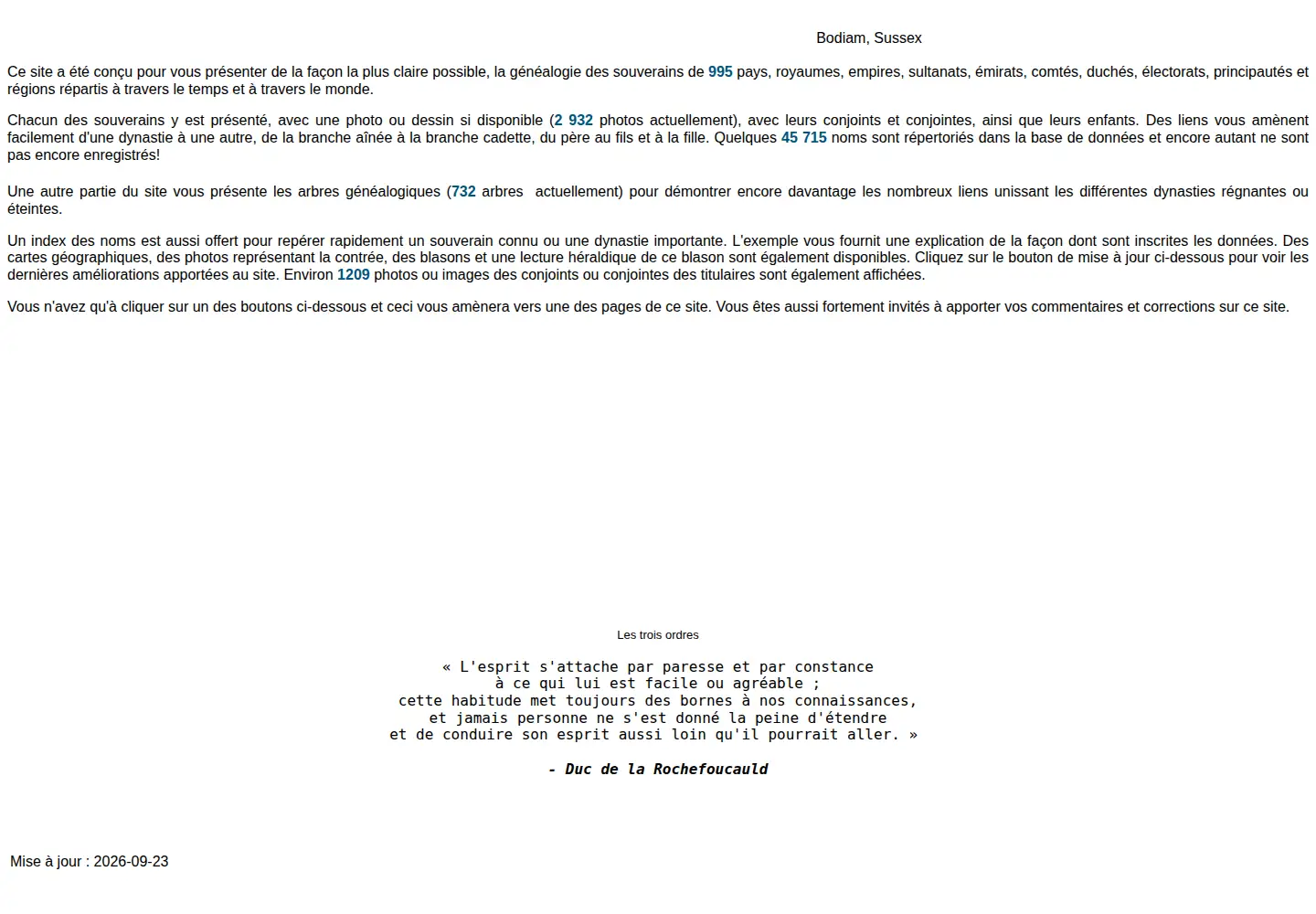 Screenshot of monarchie-noblesse.net