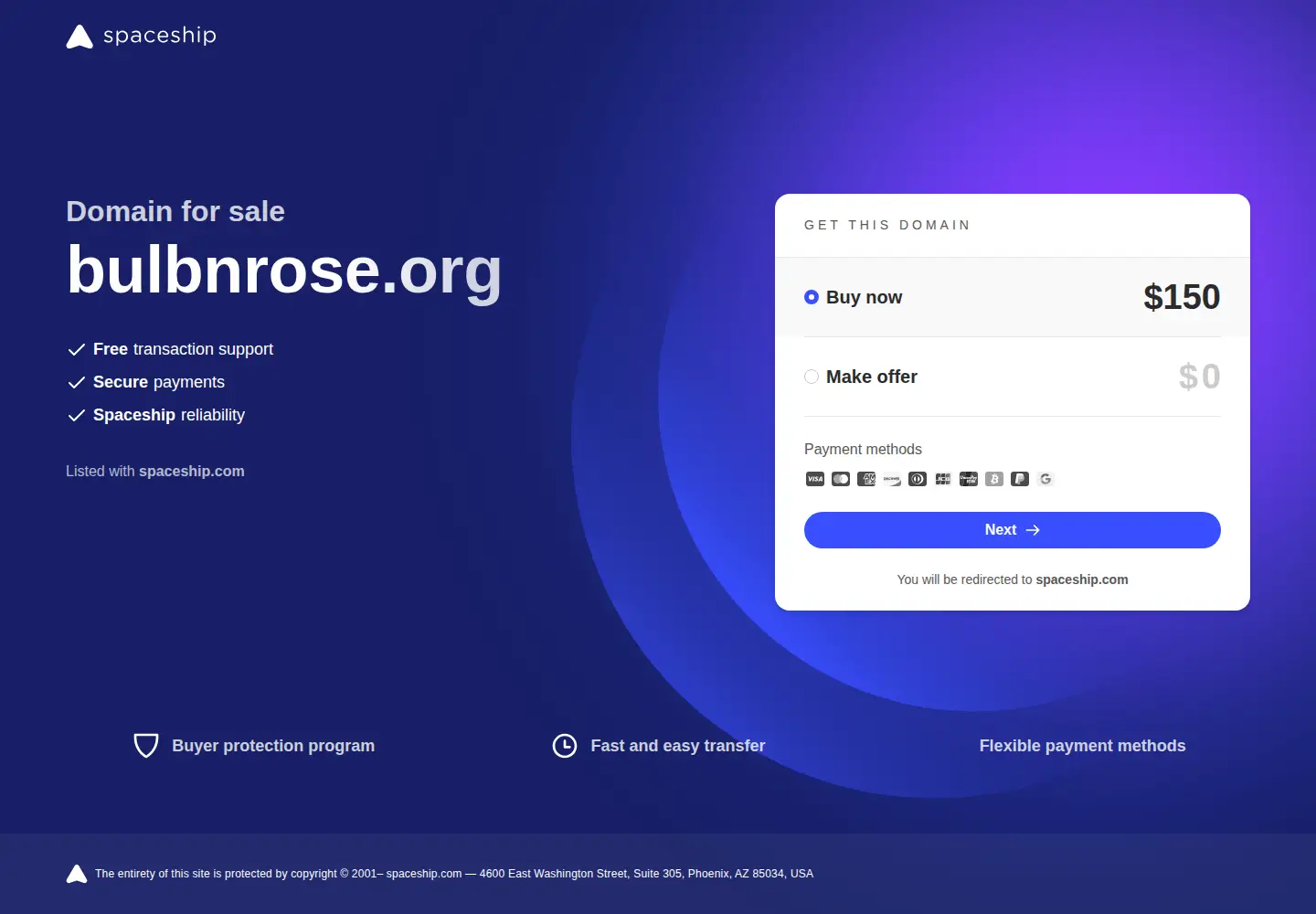 Screenshot of bulbnrose.org