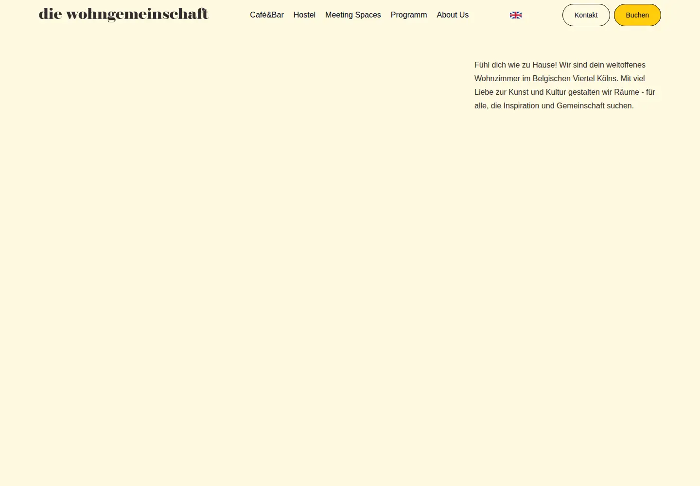 Screenshot of die-wohngemeinschaft.net
