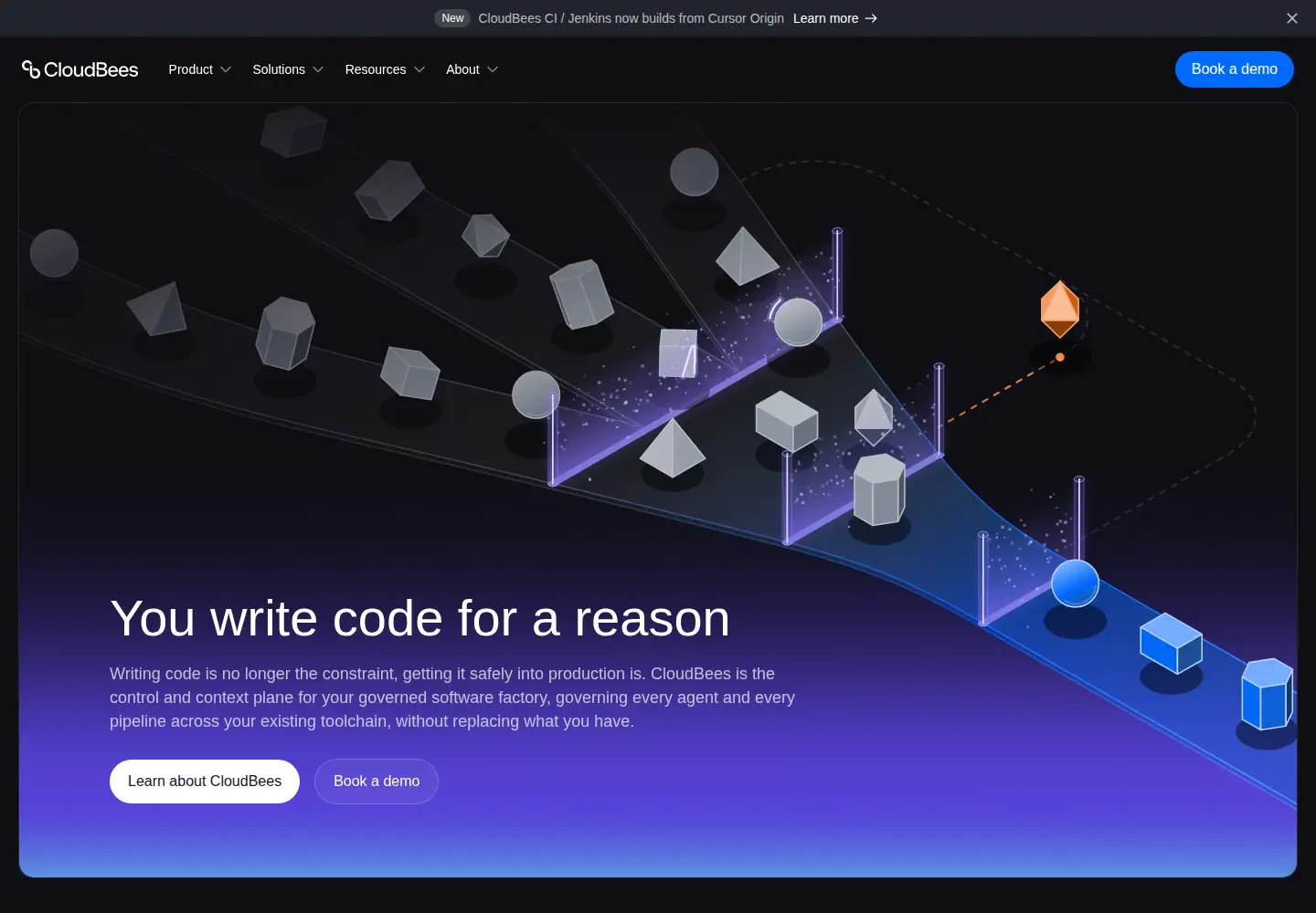 Screenshot of electric-cloud.com