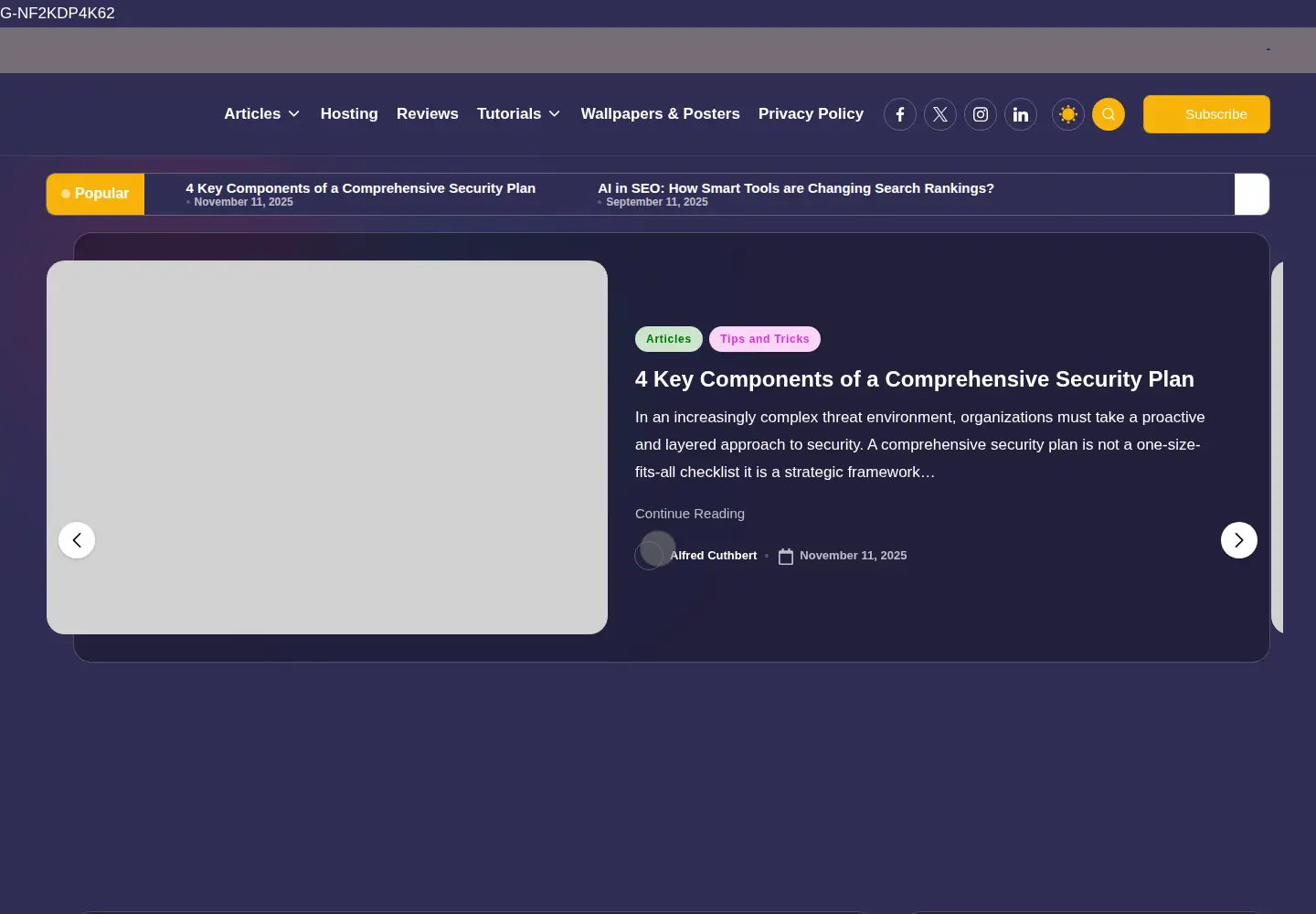 Screenshot of stunningmesh.com