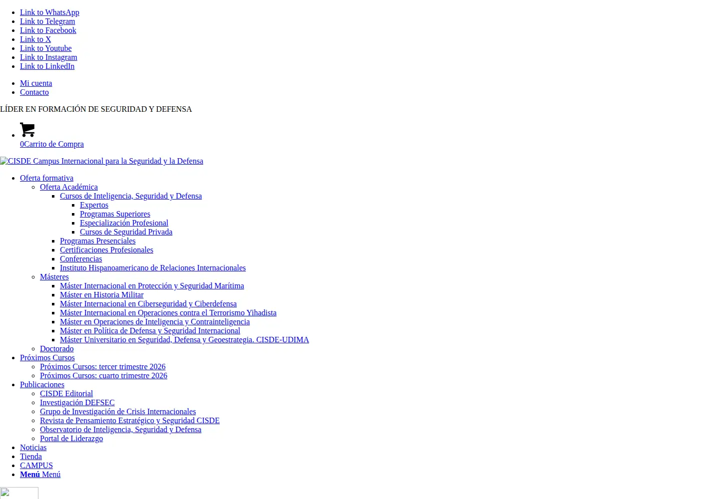 Captured homepage of cisde.es in the current scan