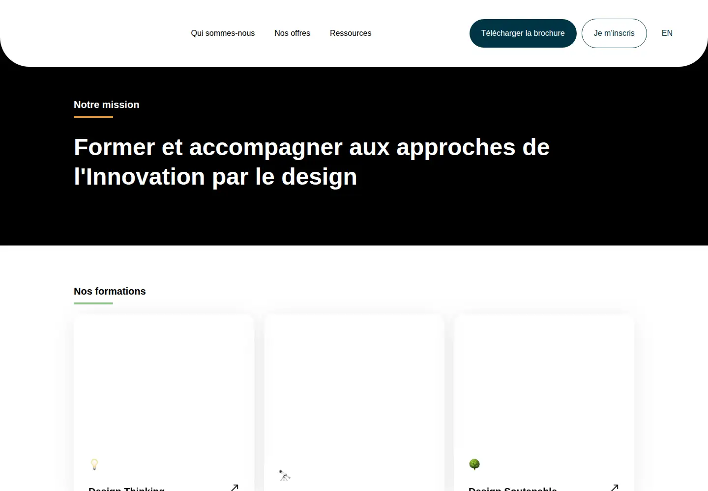 Screenshot of dschool.fr