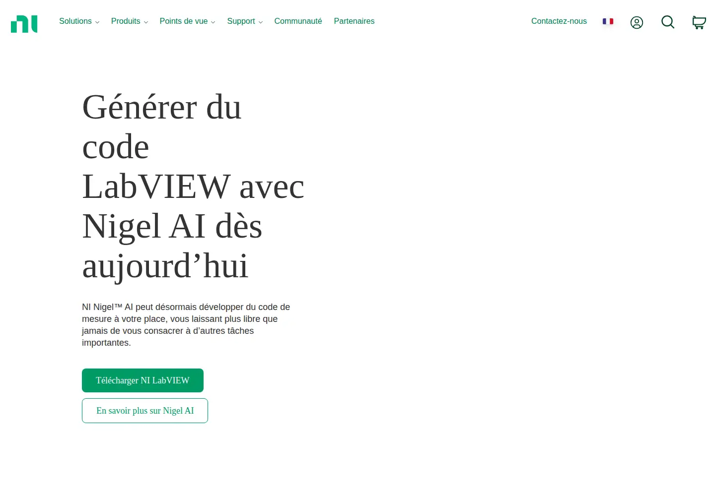 Screenshot of ni.com