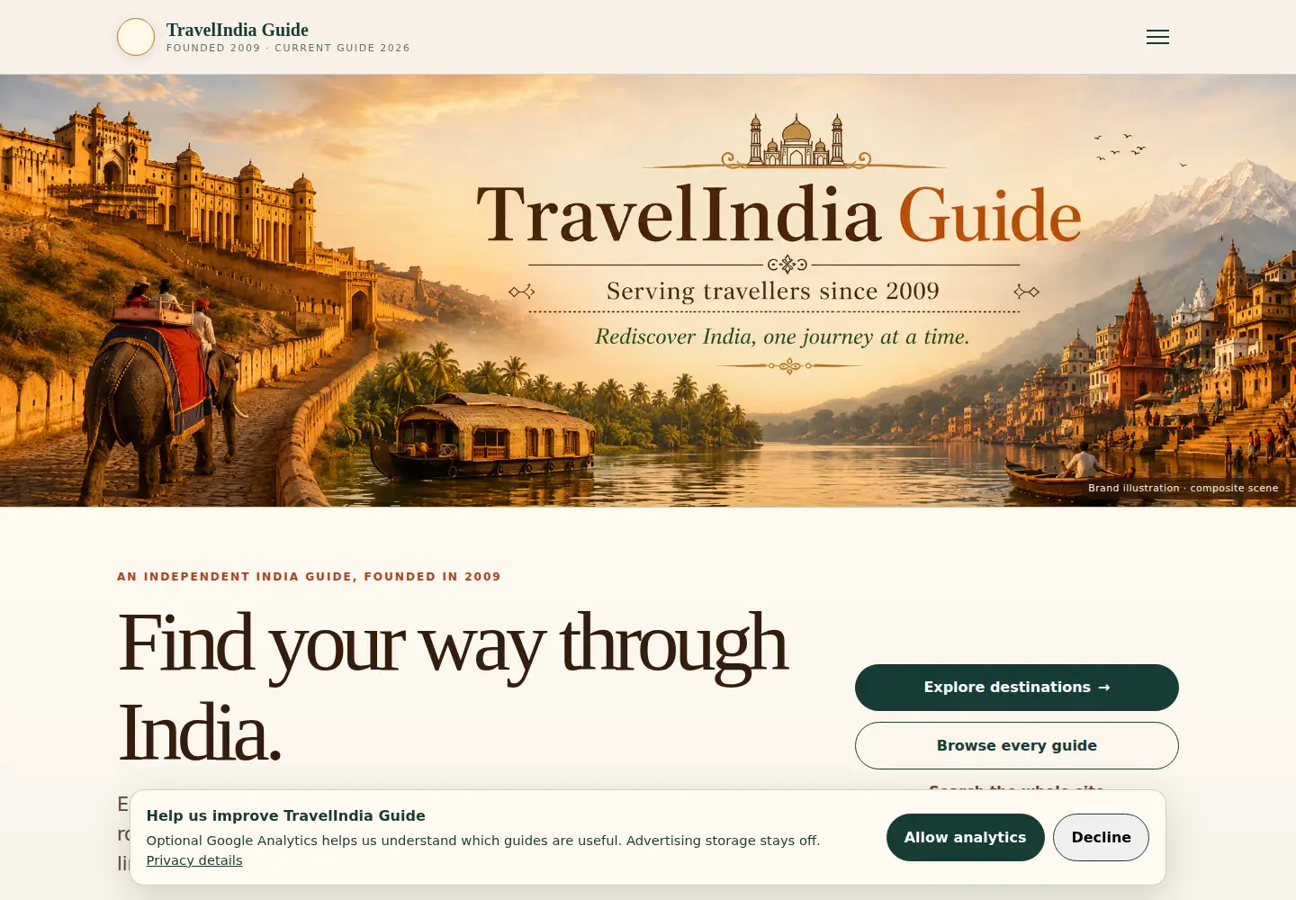 Screenshot of travelindia-guide.com