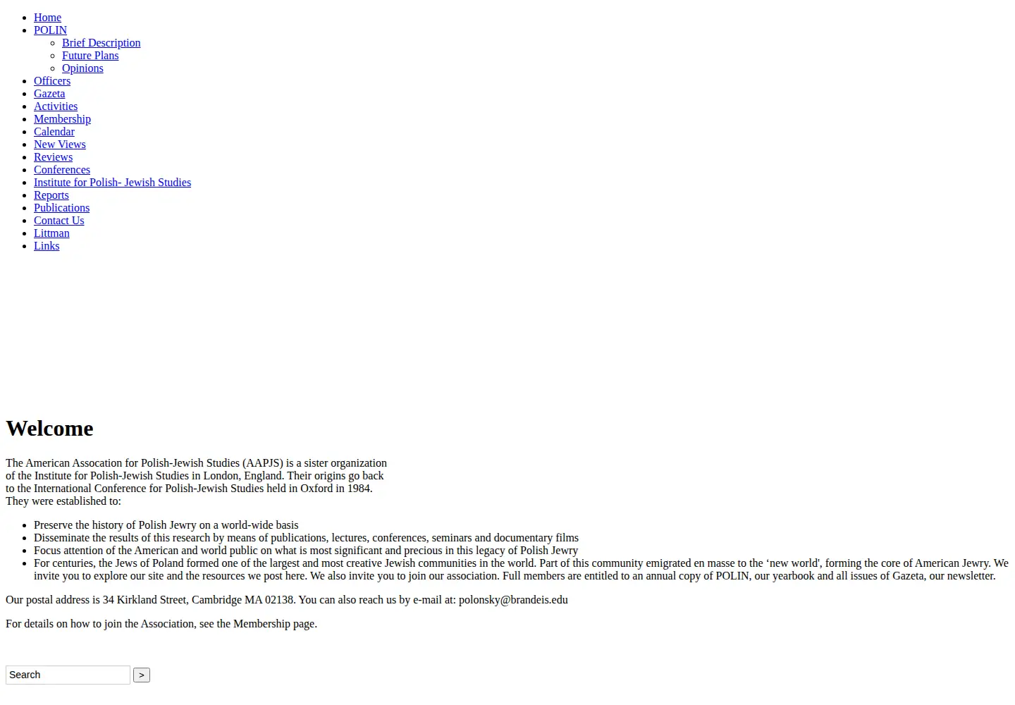 Screenshot of aapjstudies.org