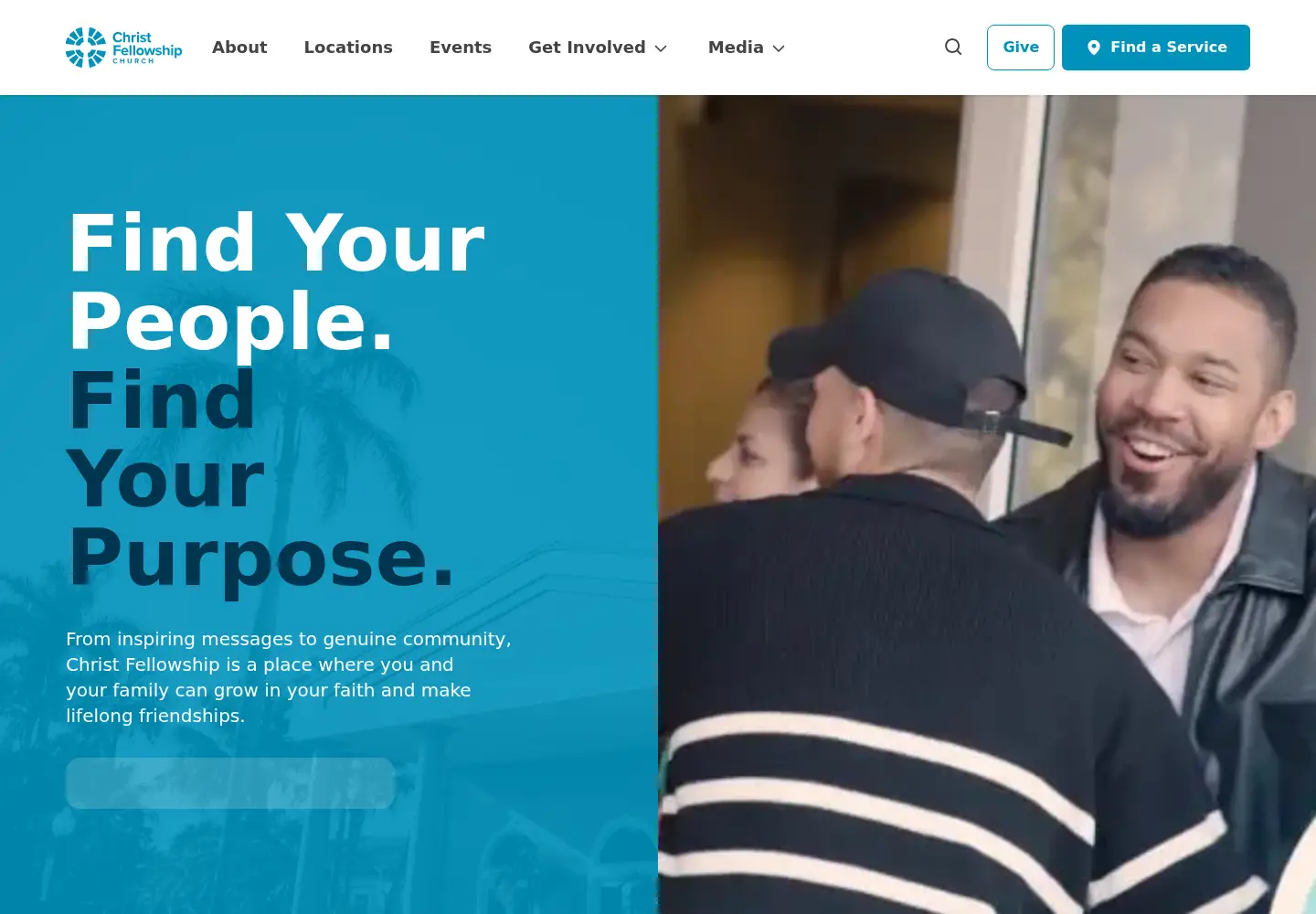 Screenshot of gochristfellowship.com