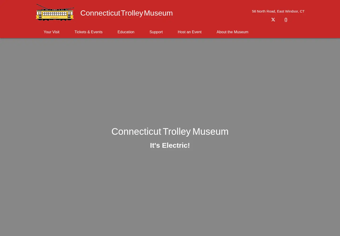 Screenshot of ct-trolley.org