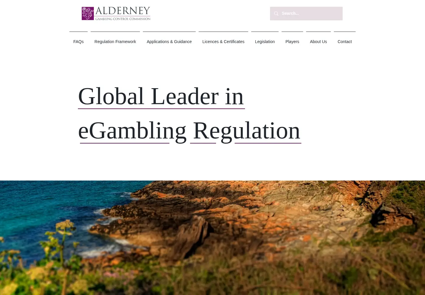 Screenshot of gamblingcontrol.org