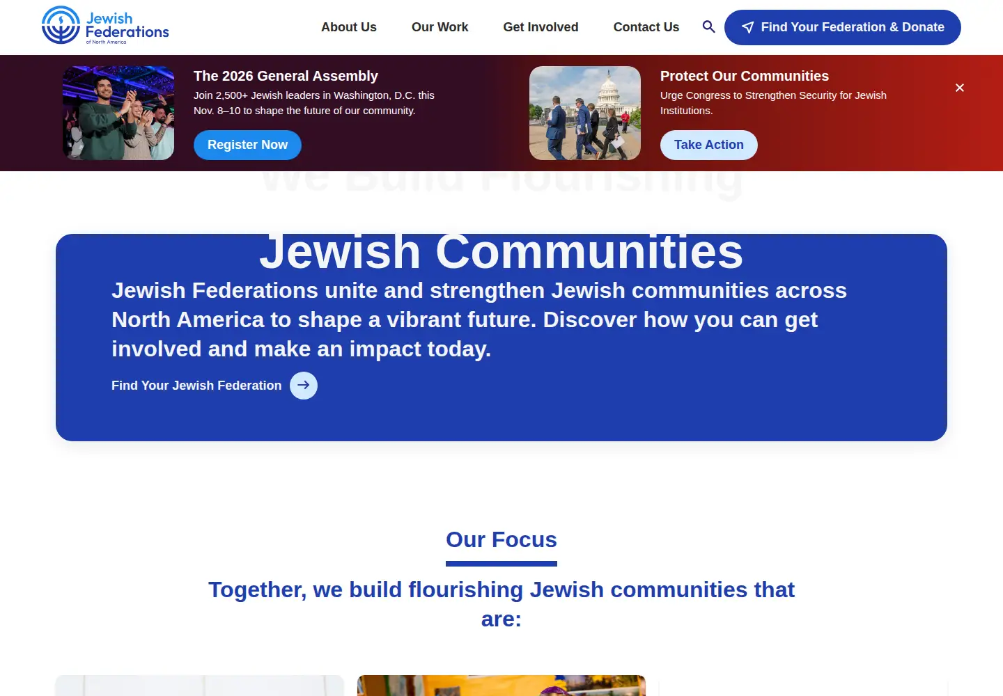 Screenshot of ujc.org