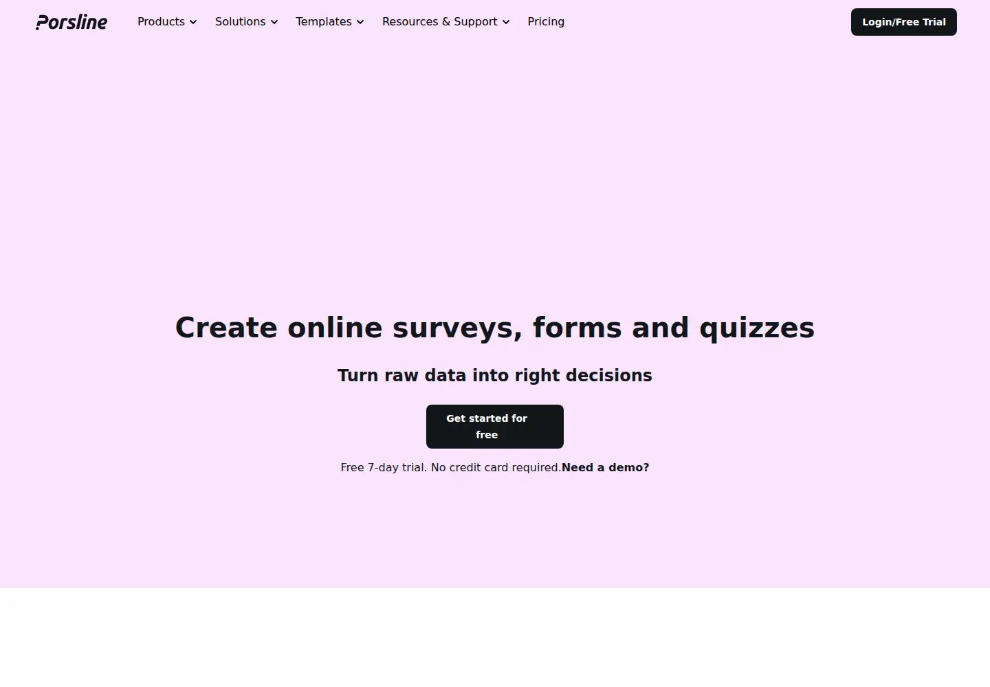 Screenshot of porsline.com