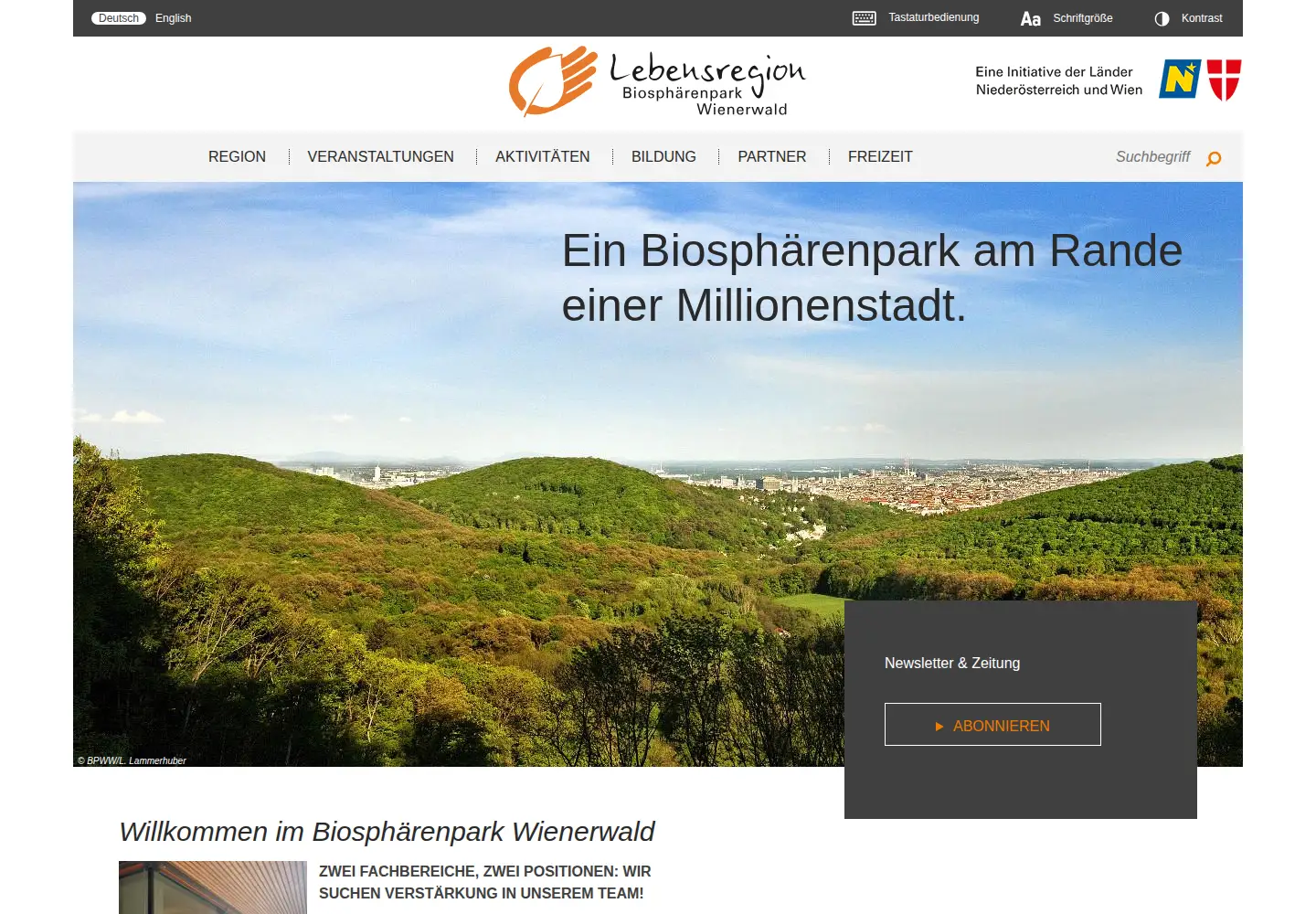 Screenshot of bpww.at