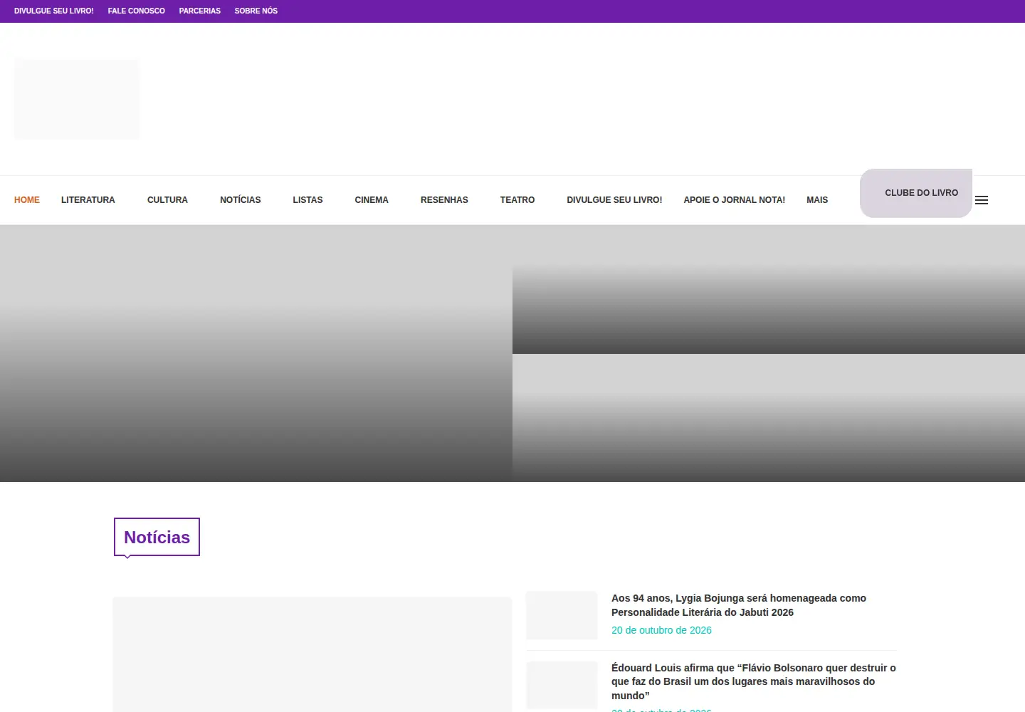 Screenshot of notaterapia.com.br