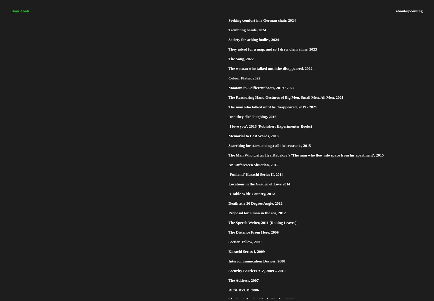 Screenshot of baniabidi.com