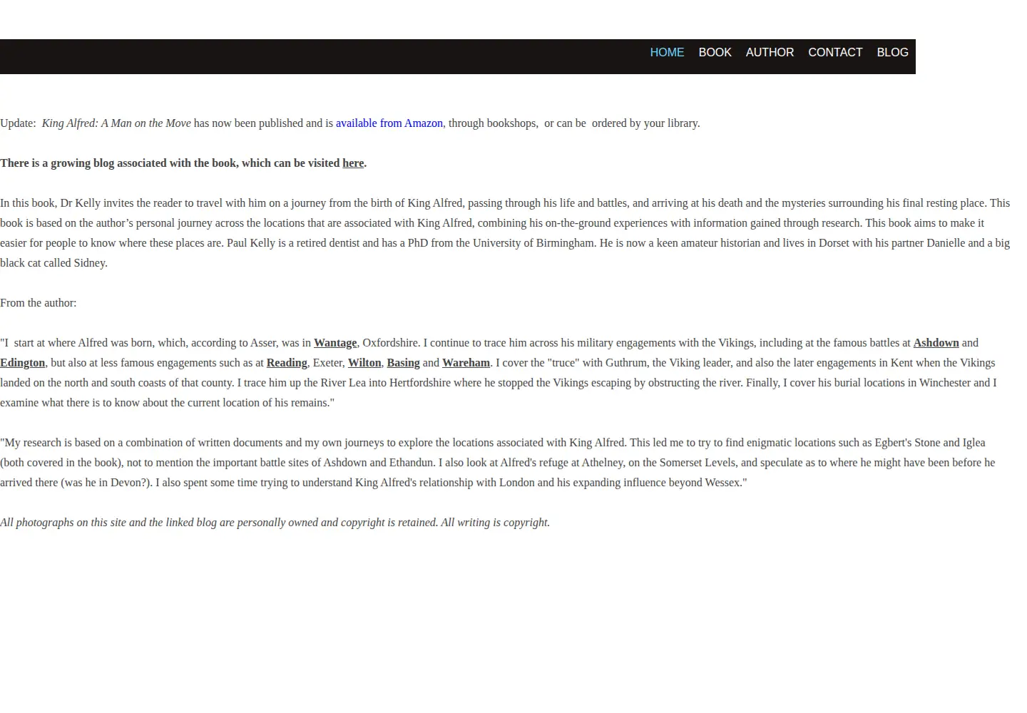 Screenshot of king-alfred.com