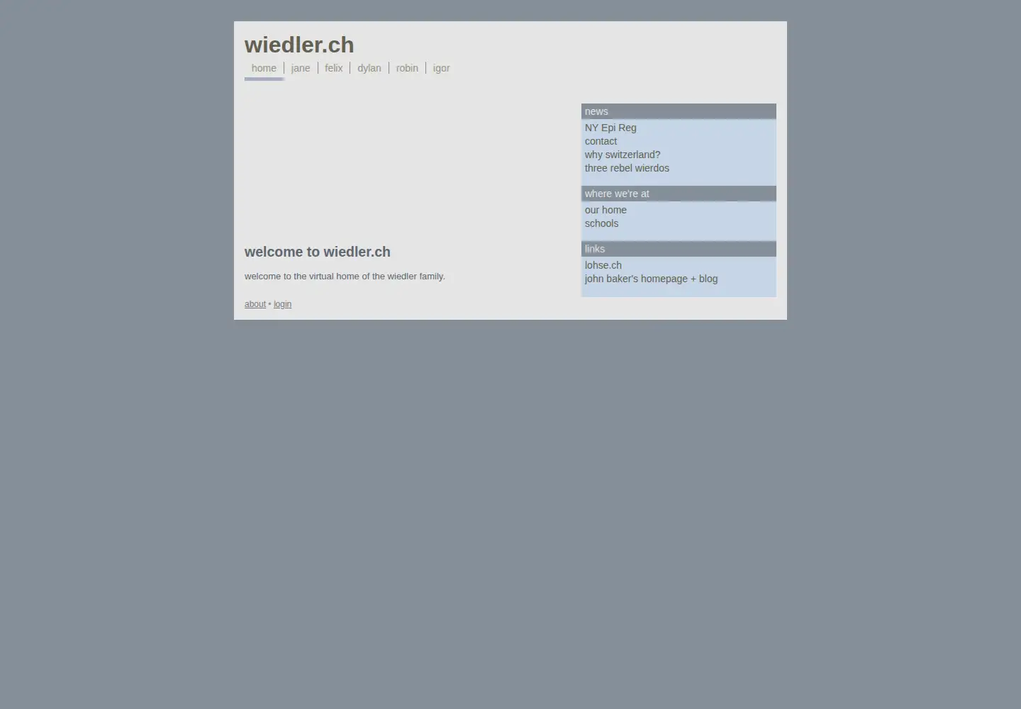 Screenshot of wiedler.ch