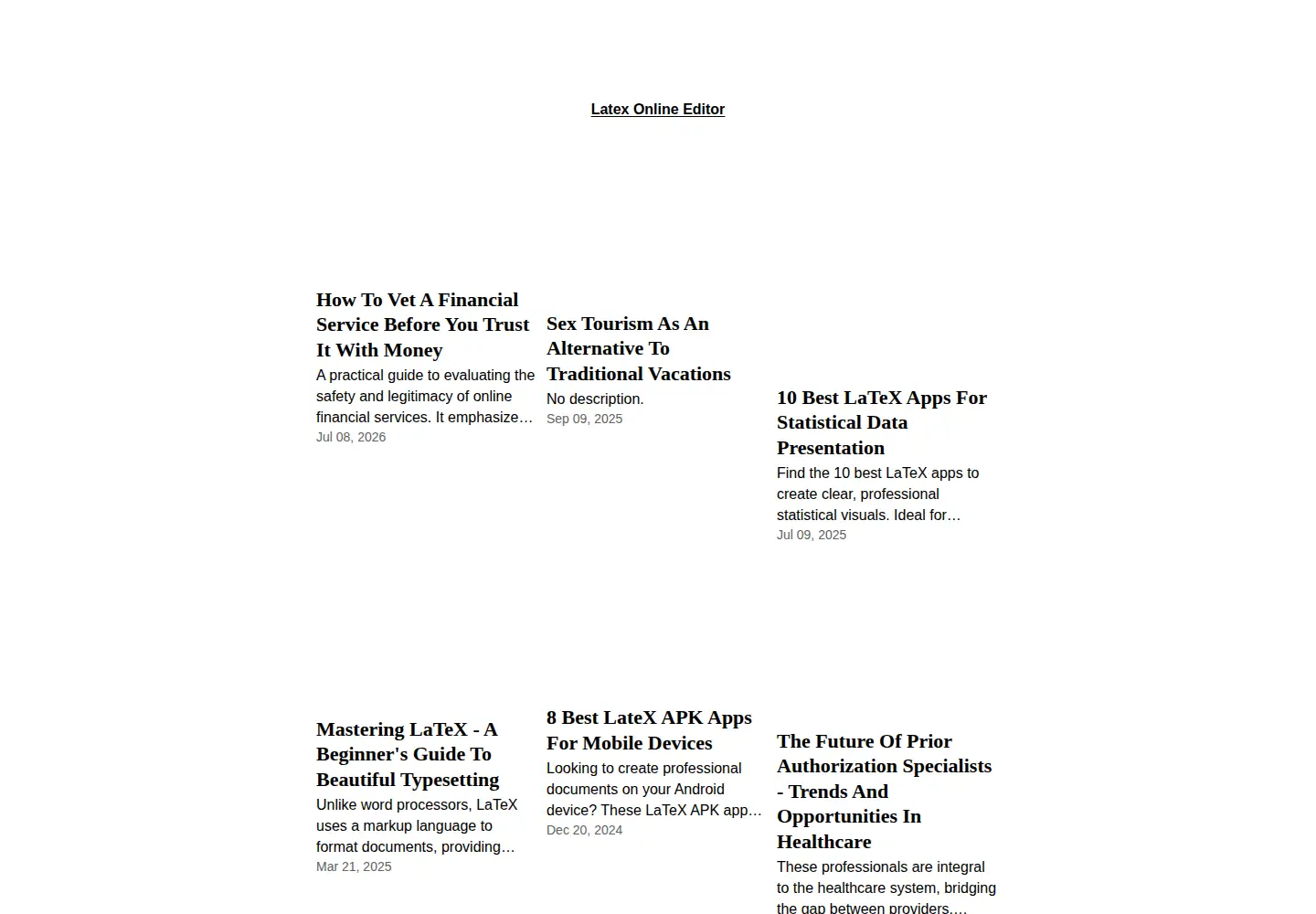 Screenshot of latexeditor.org