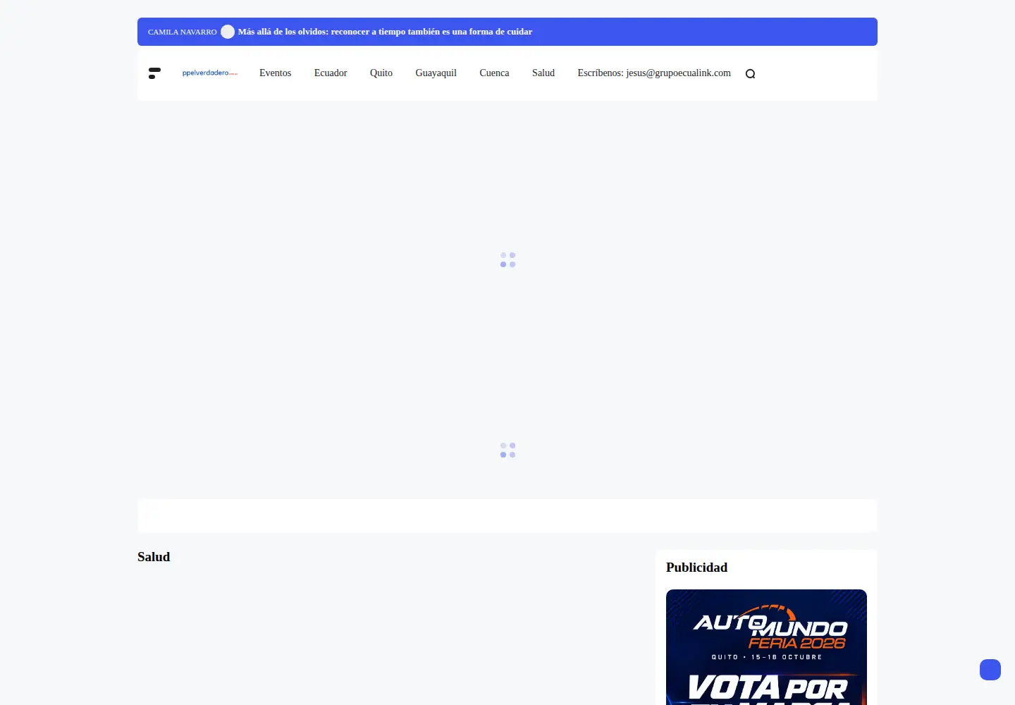 Screenshot of ppelverdadero.com.ec