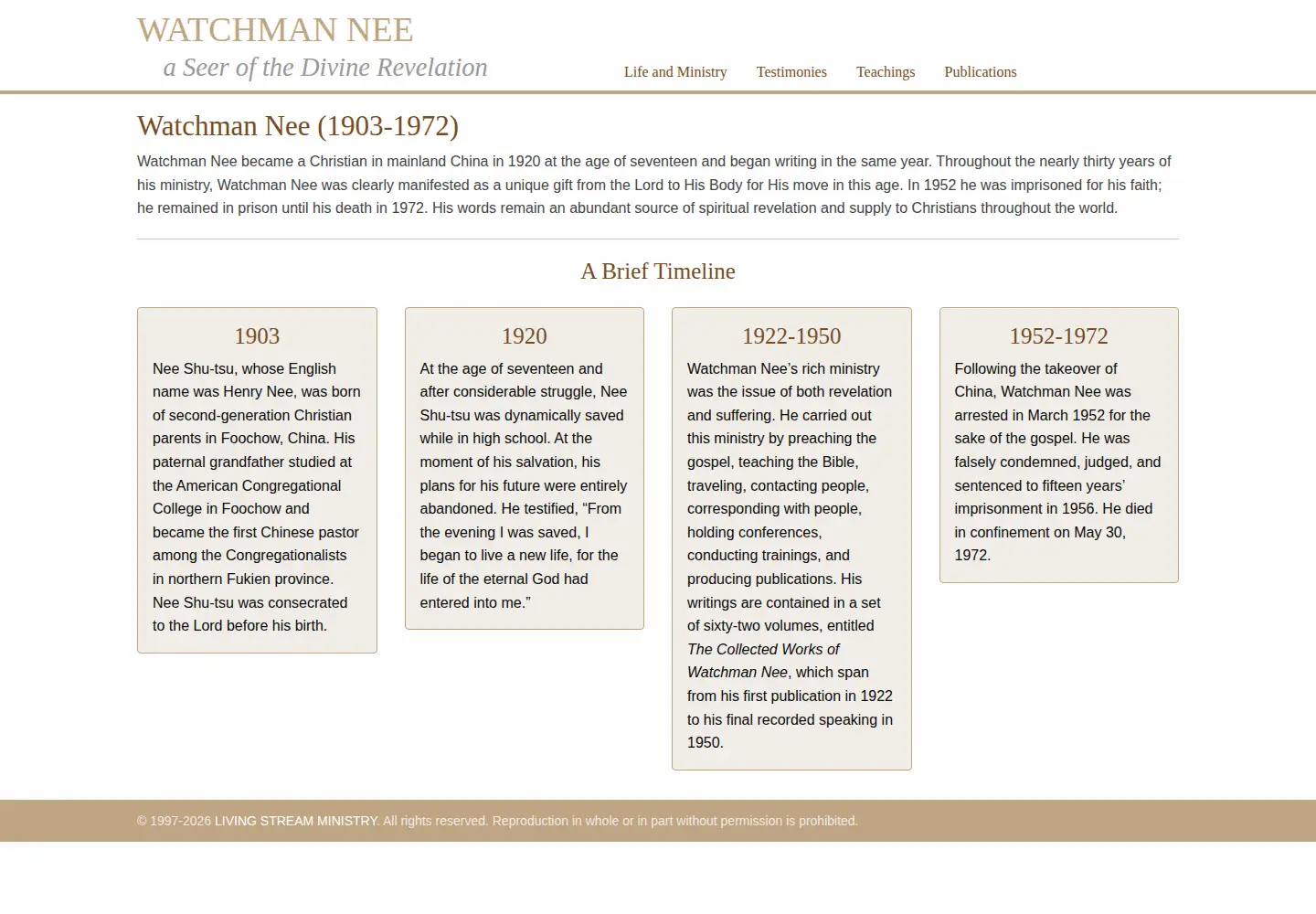 Screenshot of watchmannee.org