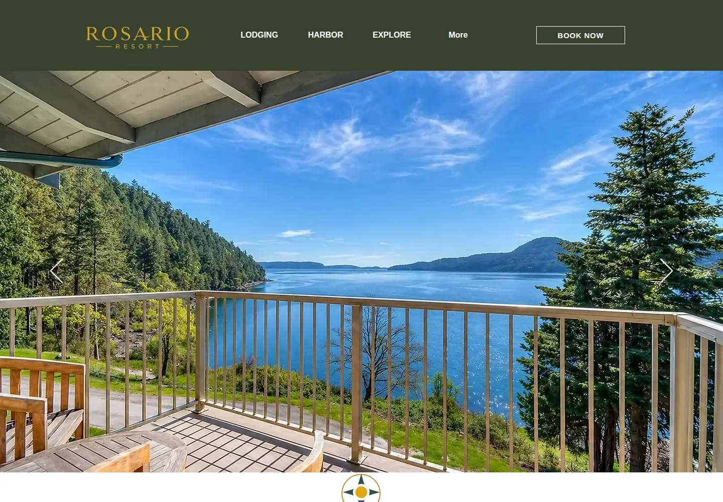 Screenshot of rosarioresort.com