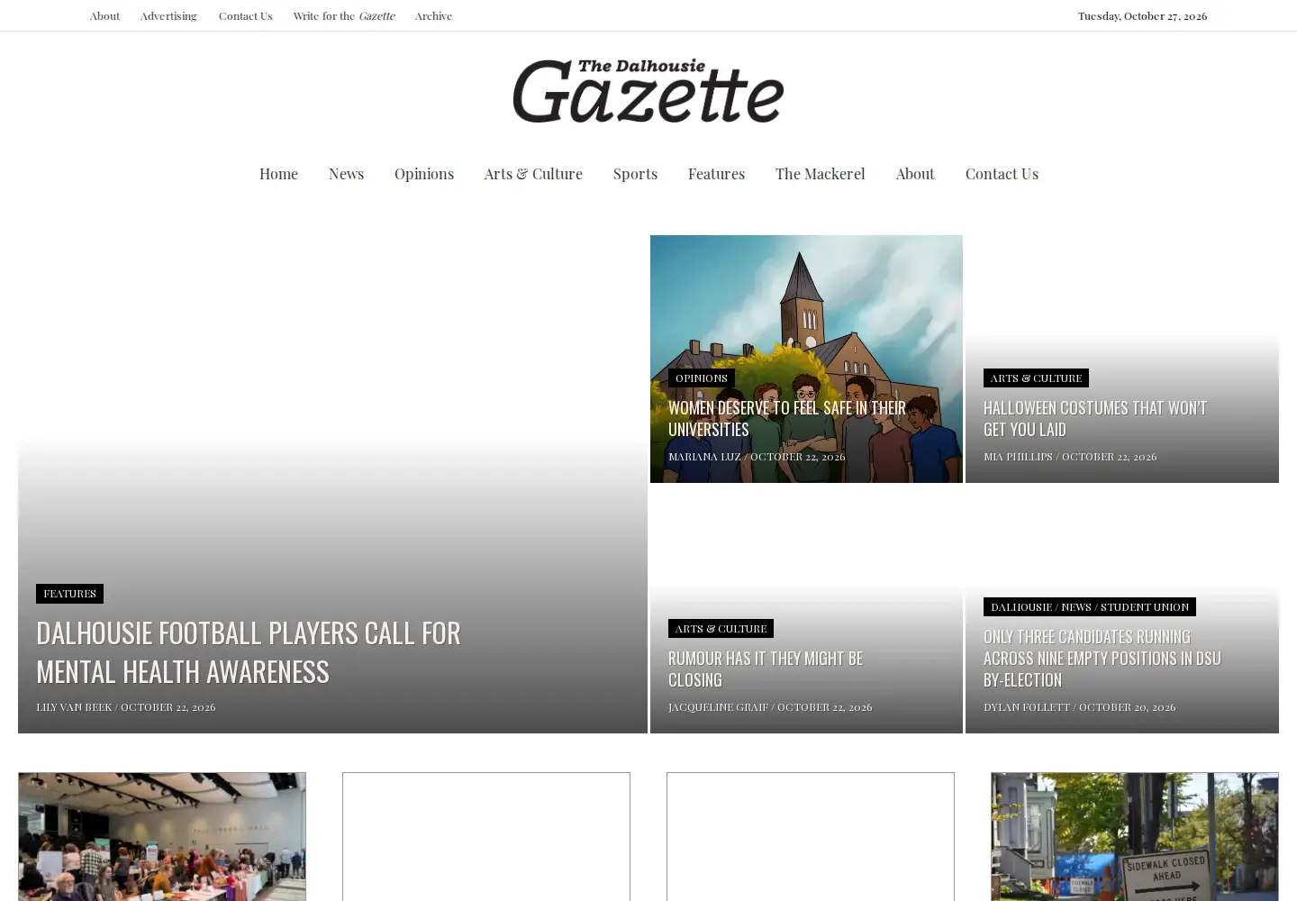 Screenshot of dalgazette.com